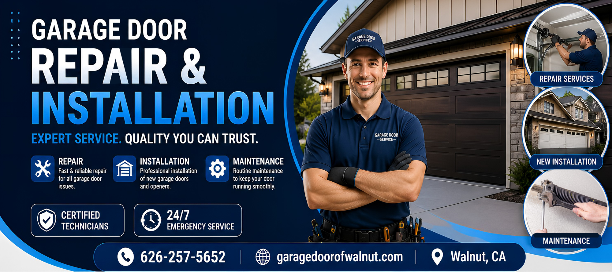 Garage Door Of Walnut CA